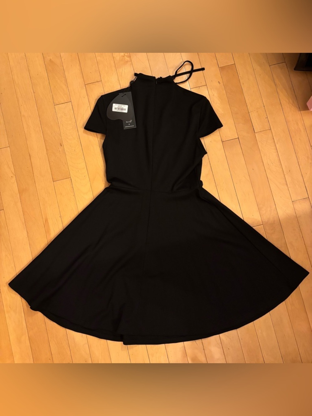 Black Killstar Lace-Up Fit & Flare Dress - Picture 2 of 2